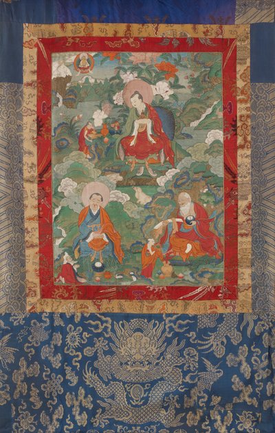 Arhats Rahula, Cudapanthaka, and Pindola by Unbekannt Unbekannt